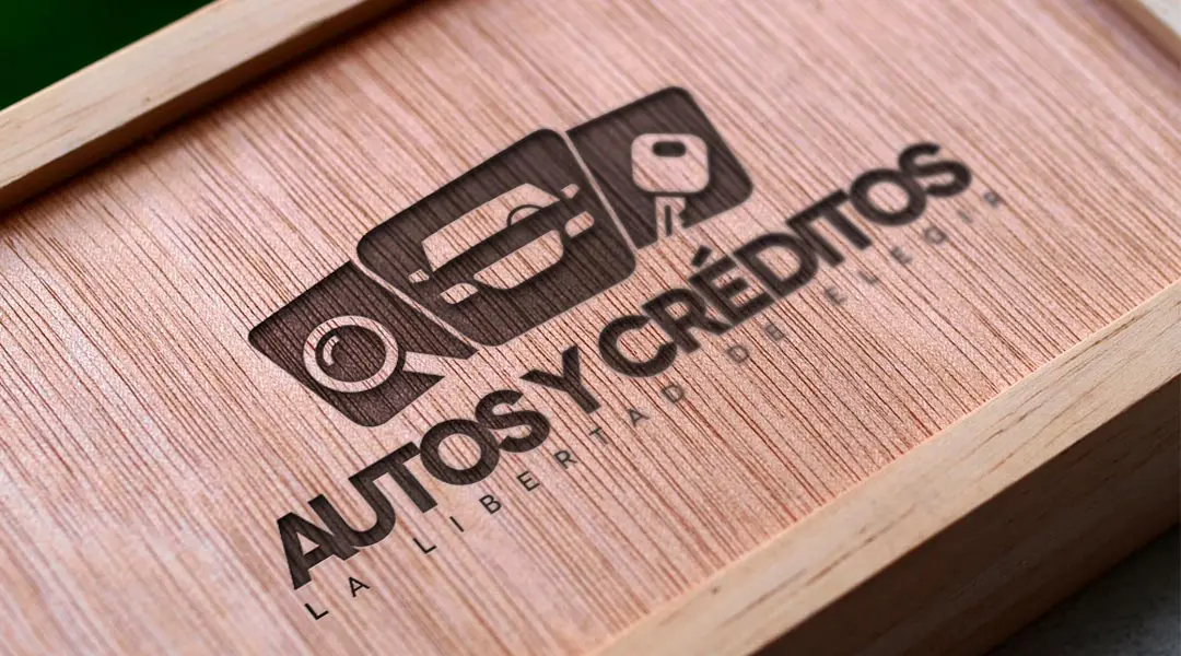 Logo para empresa entrega de autos y créditos