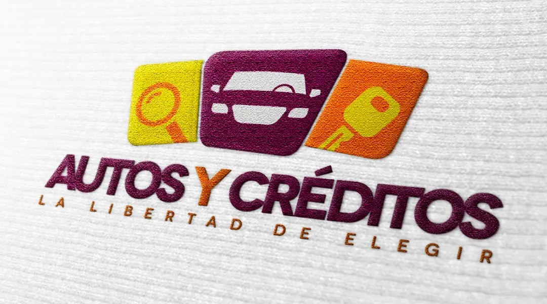 Logo para empresa entrega de autos y créditos