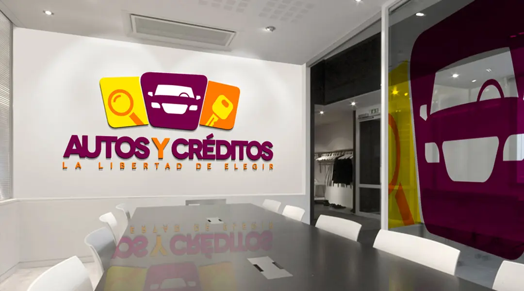 Logo para empresa entrega de autos y créditos