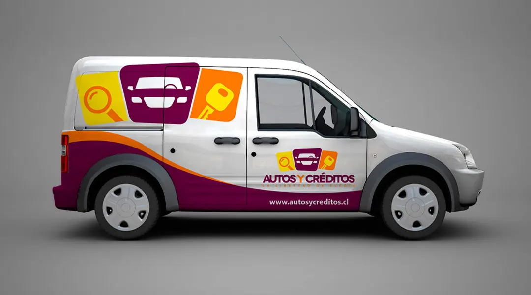 Logo para empresa entrega de autos y créditos