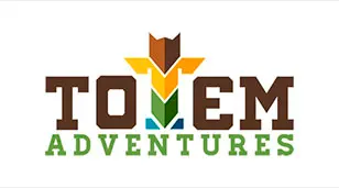 Diseño logo turismo aventura, Totem Adventures