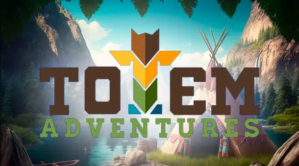 Diseño logo turismo aventura, Totem Adventures