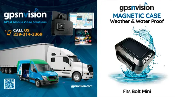 Logo empresa gps tracker monitoreo tiempo real gpsnvision