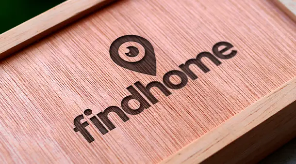 Logo gestión inmobiliaria corretaje de propiedades findhome