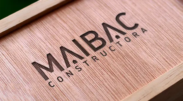 Logo para constructora MAIBAC, construcción, sanitaria