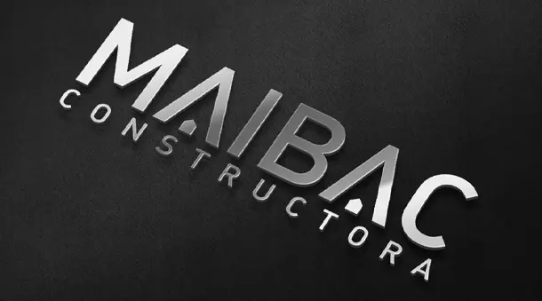 Logo para constructora MAIBAC, construcción, sanitaria