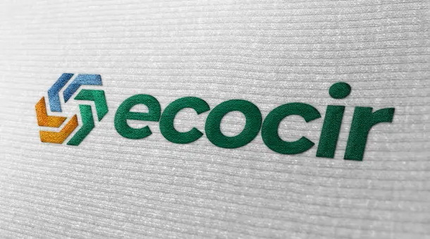 Logo reciclaje ecocir gestion de residuos sólidos