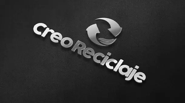 Logo empresa de reciclaje creareciclaje